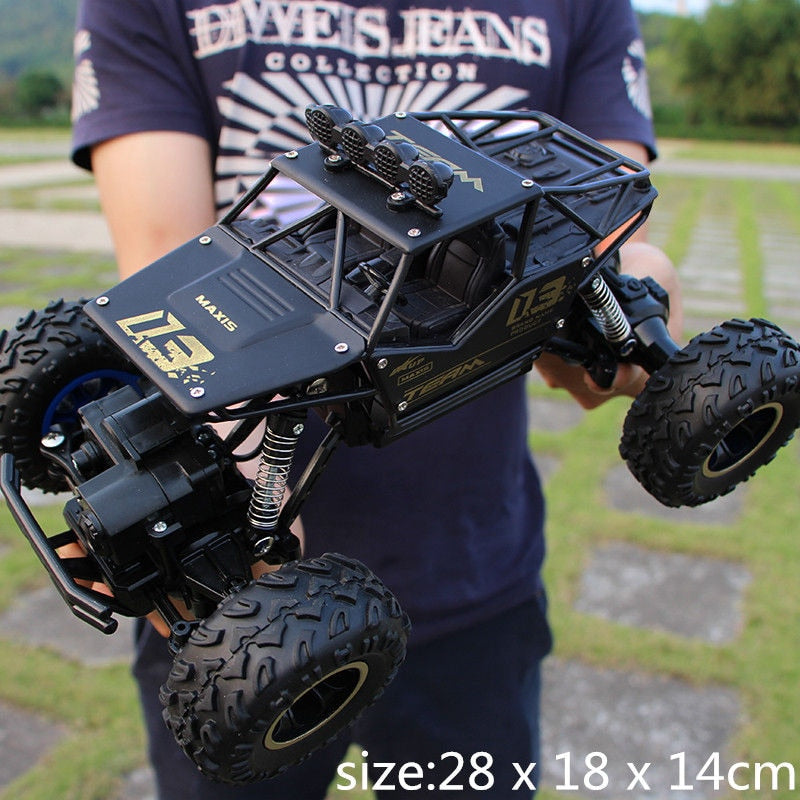 Carro de Controle Remoto- Super Buggy 4X4 Modelo de Carro de Controle Remoto Veículo Off-Road-  Buggy de Alta Velocidade 2.4g Radio Controle