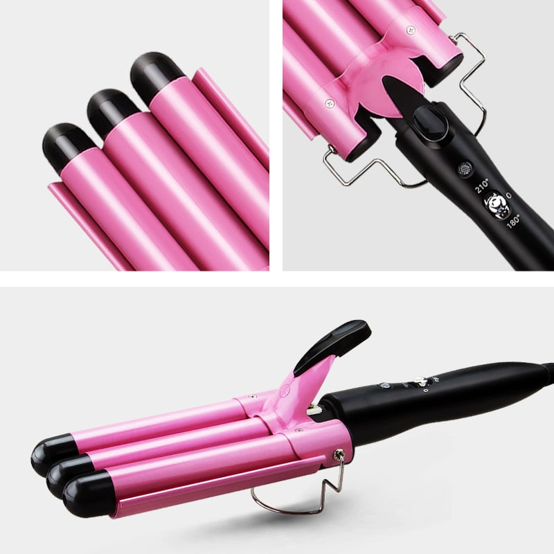 Modelador com Ação Tripla Para Cabelos - Super Baby Liss