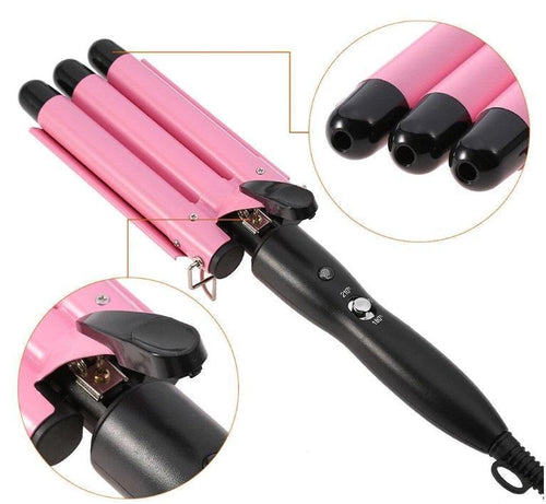 Modelador com Ação Tripla Para Cabelos - Super Baby Liss